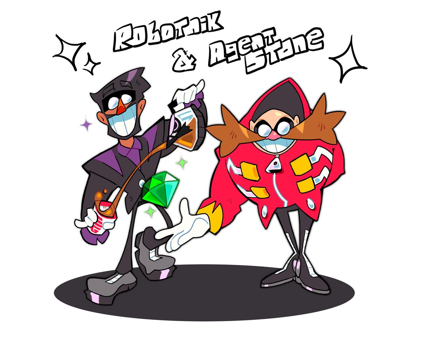 Black BG Fan arts